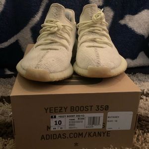 Yeezy butter size 10 8/10 condition ask for pics